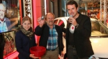 v.l.n.r. Gewinner des Opel Karl, Philipp Pertl