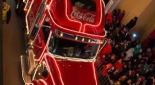 Coca-Cola-Weihnachtstruck am Riesenradplatz