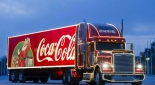 Coca-Cola-Weihnachtstruck - Quelle: http://www.dailybackgrounds.com/coca-cola-christmas-wallpapers/