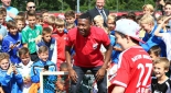 David Alaba spielt mit